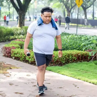 lose belly fat walking